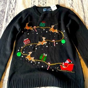 Karen black long sleeve xs NWT